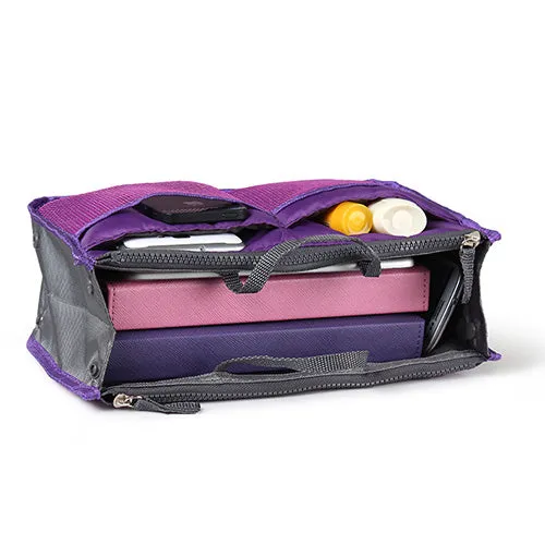 Women Lady Travel Insert Handbag Organizer Makeup Bags