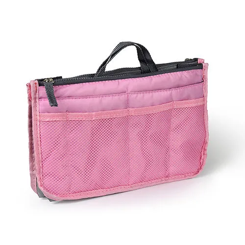 Women Lady Travel Insert Handbag Organizer Makeup Bags