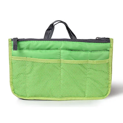 Women Lady Travel Insert Handbag Organizer Makeup Bags