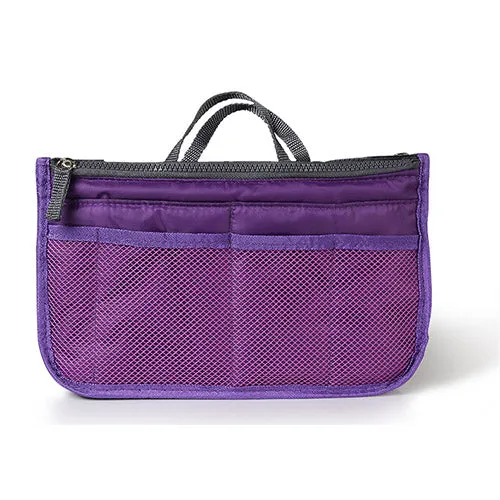 Women Lady Travel Insert Handbag Organizer Makeup Bags