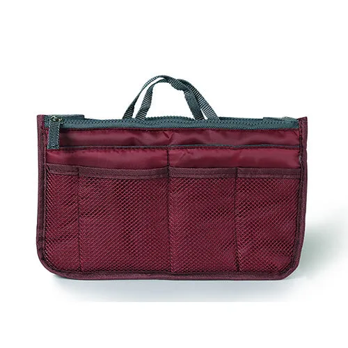 Women Lady Travel Insert Handbag Organizer Makeup Bags