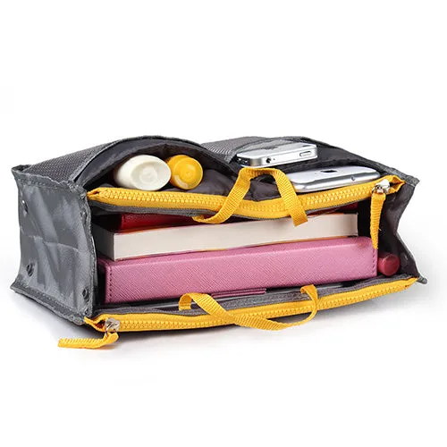 Women Lady Travel Insert Handbag Organizer Makeup Bags