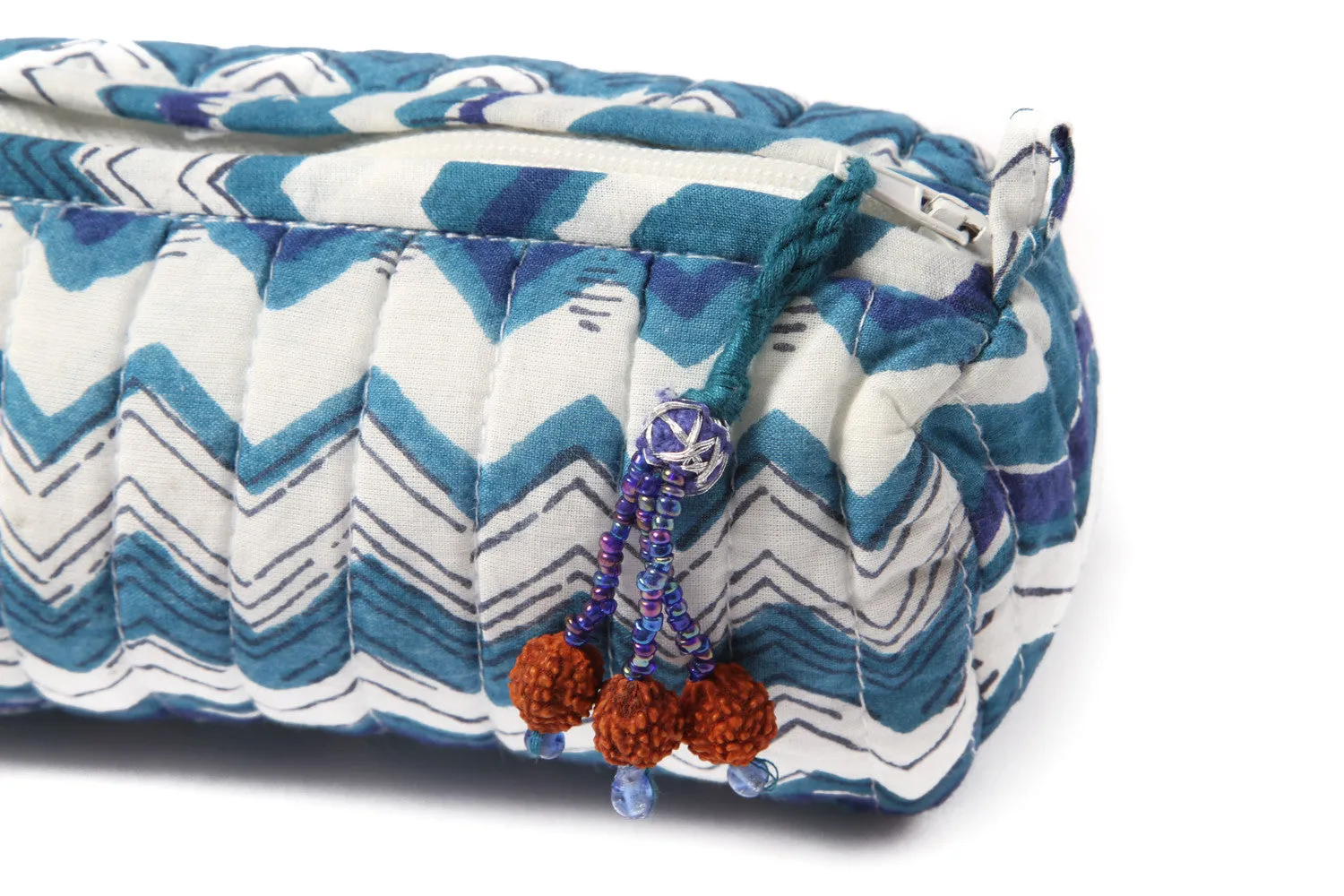 Ziggy Cosmetic Bag in Ocean - Sml